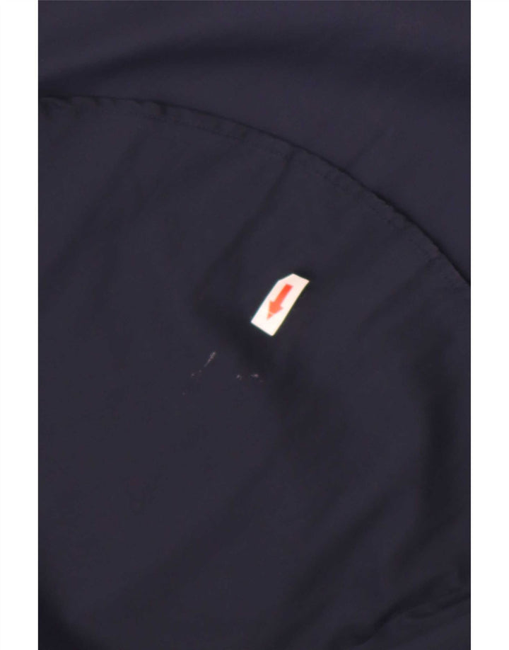 Cos Womens Loose Fit Pulôver Camisa UE 36 Pequeno Algodão Azul Marinho