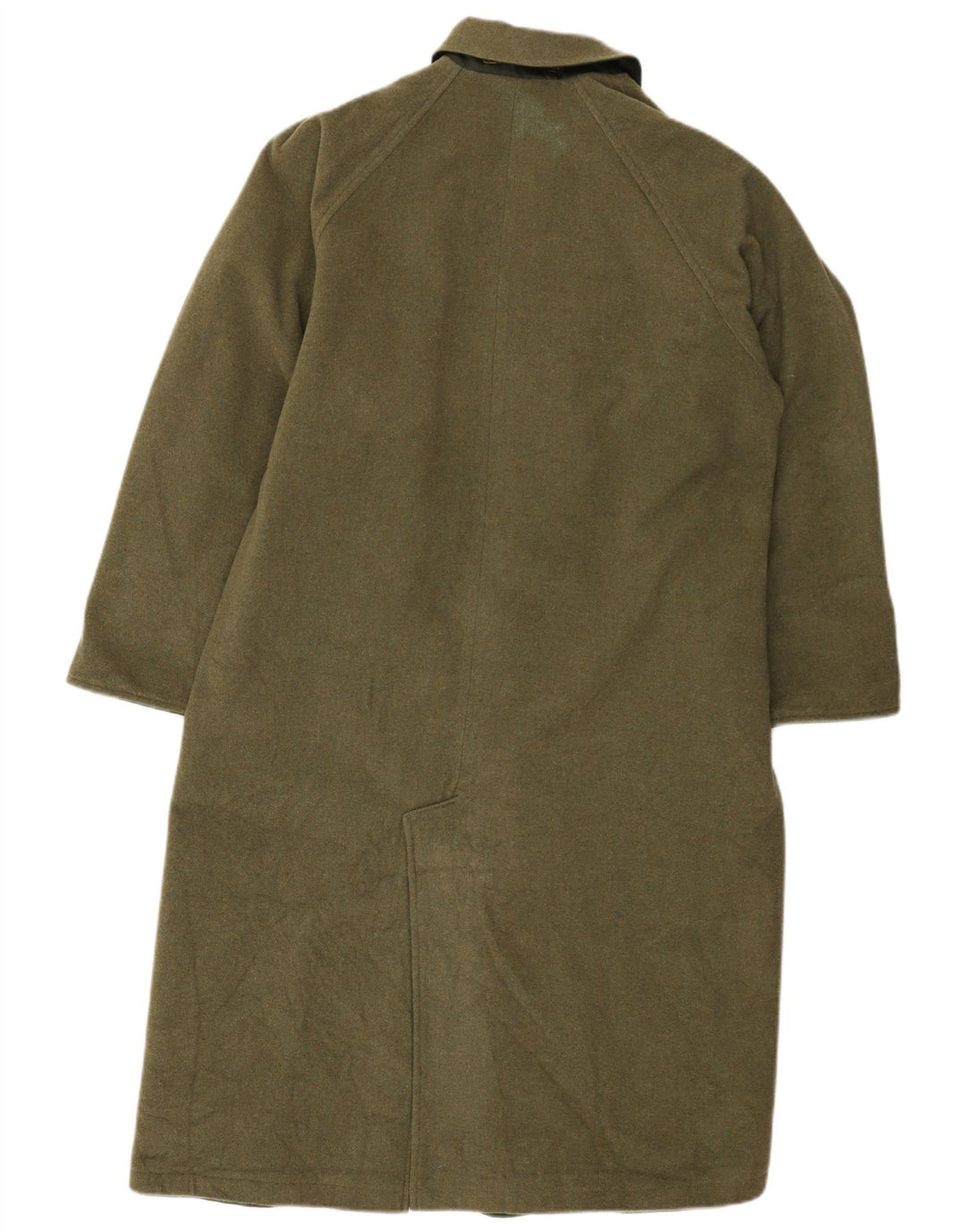 Sobretudo reversível feminino vintage EU 44 XL Khaki Poliéster