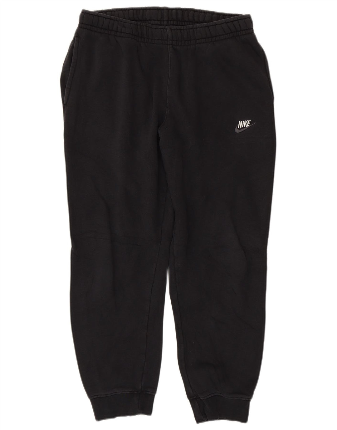 Nike Mens Treino Calças Joggers Médio Algodão Preto