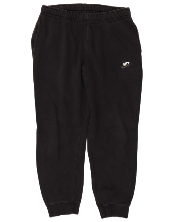 Nike Mens Treino Calças Joggers Médio Algodão Preto