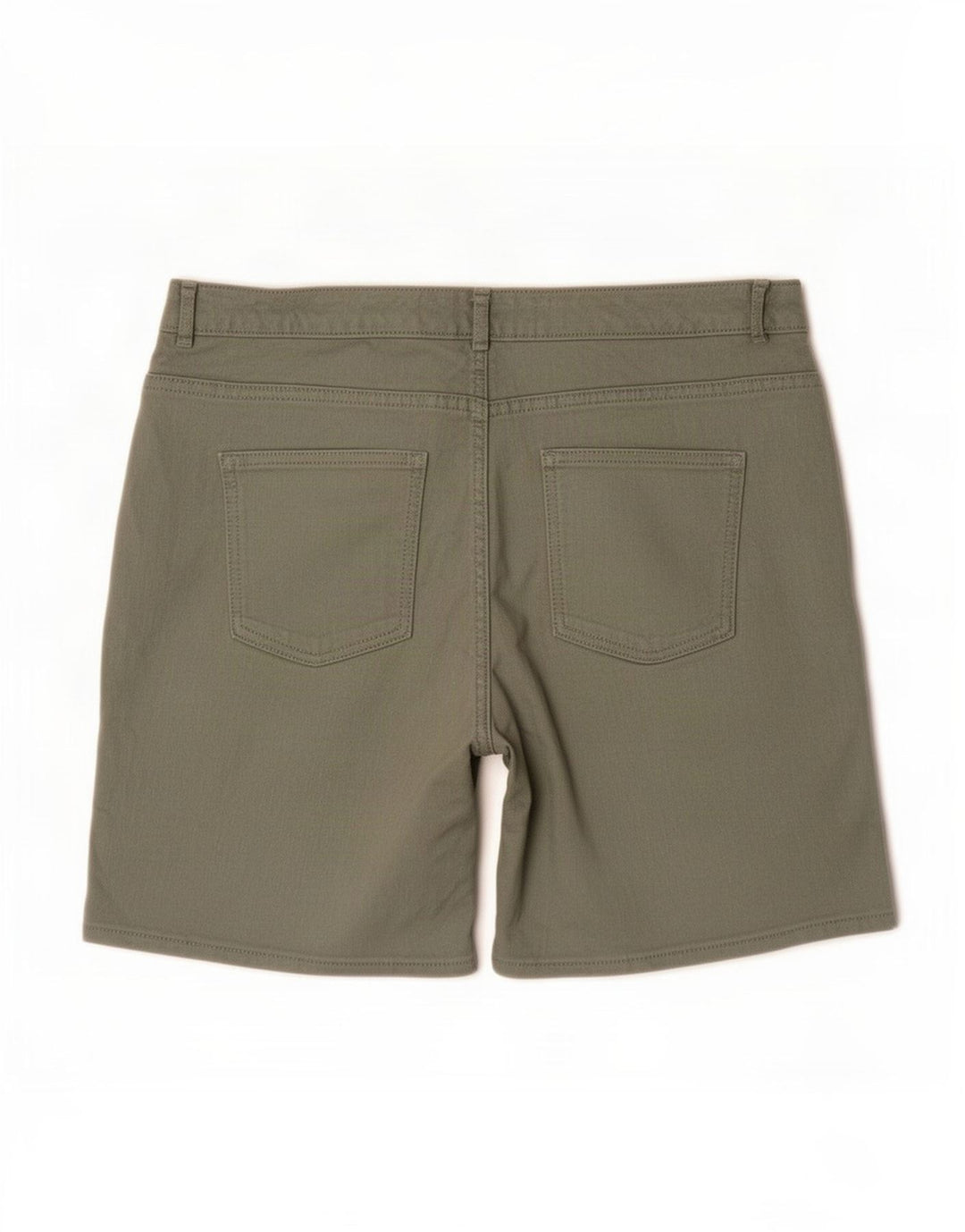 Shorts jeans feminino Fat Face UK 12 médio W30 algodão verde