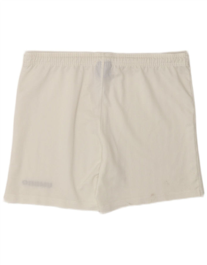 Umbro Mens Sport Shorts Grande Poliéster Branco