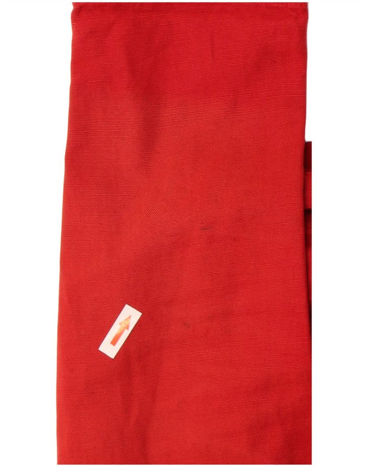 Jaqueta utilitária feminina Loro Piana IT 44 linho vermelho médio