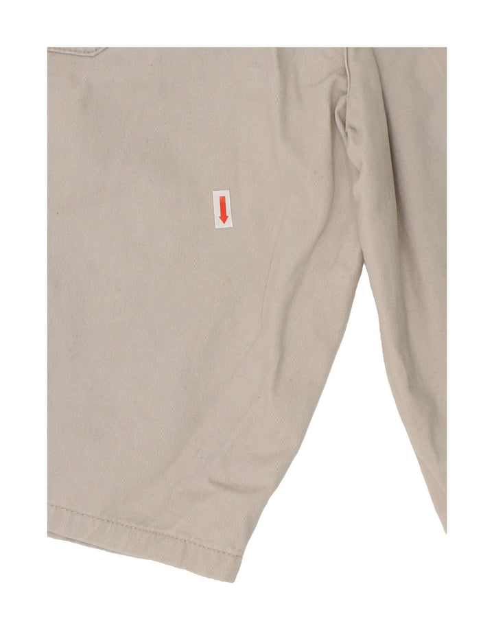 WRANGLER Boys Husky Cargo Shorts 9-10 Years W28  Grey Cotton Vintage Wrangler and Second-Hand Wrangler from Messina Hembry 