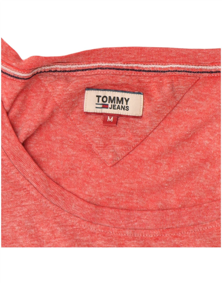 Camiseta feminina TOMMY HILFIGER UK 12 rosa médio