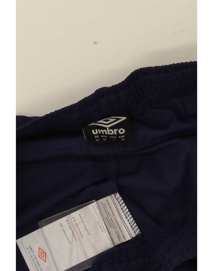 Umbro Mens Sport Shorts Médio Azul Marinho Poliéster