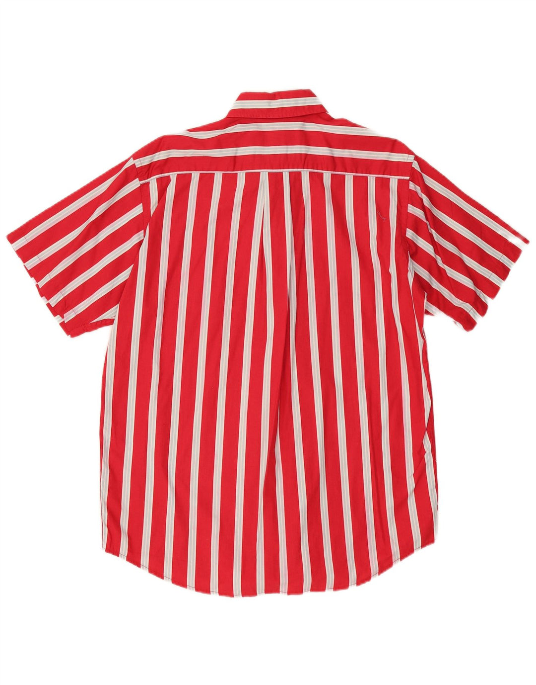 Camisa masculina de manga curta MURPHY & NYE listrada vermelha média