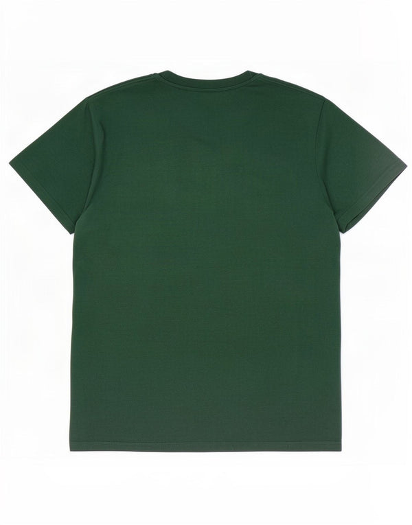 Camiseta gráfica masculina Superdry Top médio algodão verde