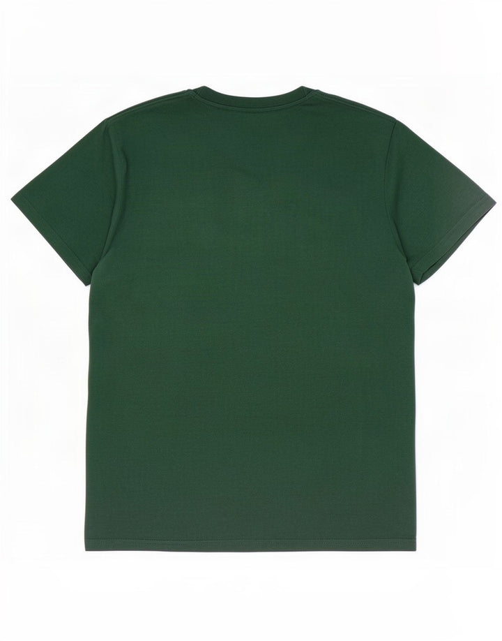 Camiseta gráfica masculina Superdry Top médio algodão verde