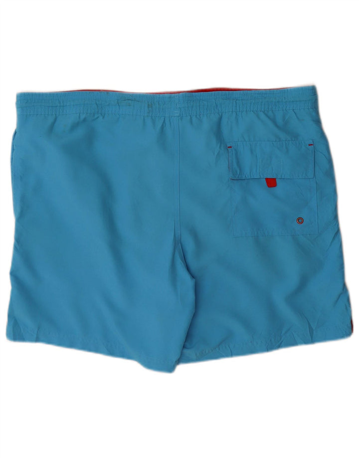 Shorts de natação masculino Marks & Spencer médio turquesa poliéster