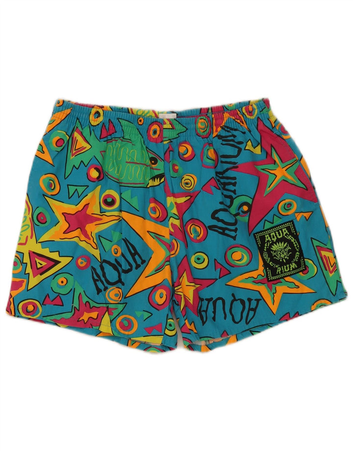 Shorts de natação masculinos Aquarium IT 52 grandes geométricos multicoloridos