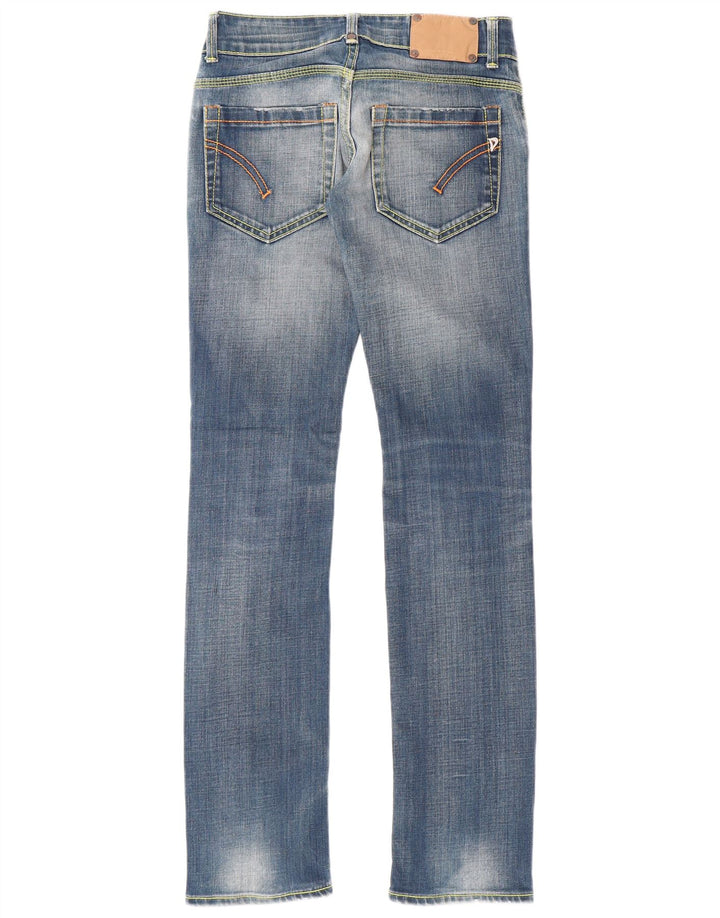 DONDUP Jeans retos femininos W27 L31 algodão azul