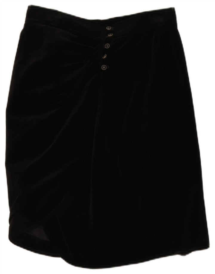 Saia reta feminina UNGARO W30 médio preto