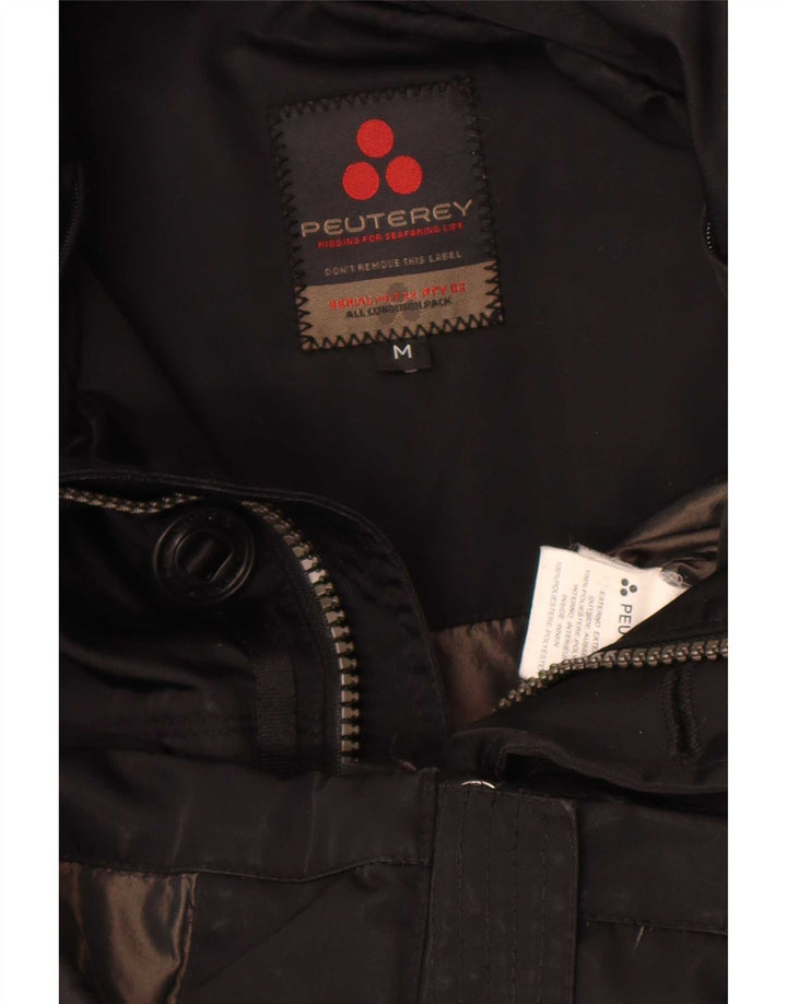Jaqueta utilitária masculina PEUTEREY UK 38 poliéster preto médio