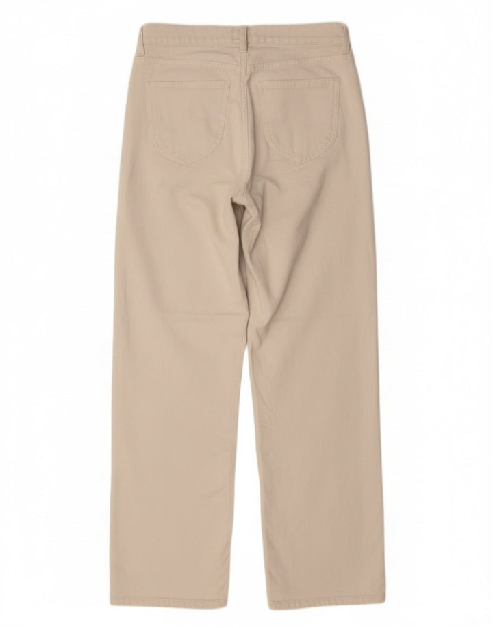 Jeans retos femininos Lee W28 L28 algodão branco