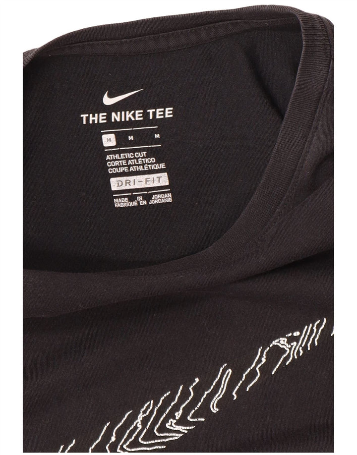 Camiseta Nike Masculina Athletic Cut Graphic Top Médio Preto