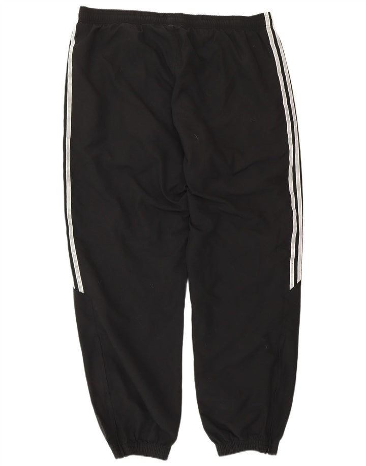 Calça de treino masculina ADIDAS joggers grande poliéster preto