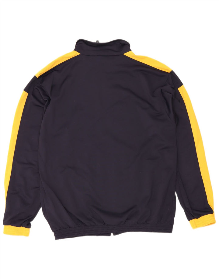 Jaqueta Puma Meninos Treino Top 15-16 Anos Azul Marinho Colorblock Poliéster