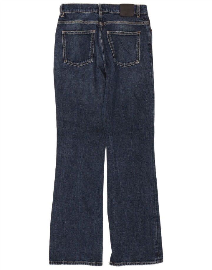 Jeans Bootcut feminino Massimo Dutti EU 36 XS W26 L31 azul algodão