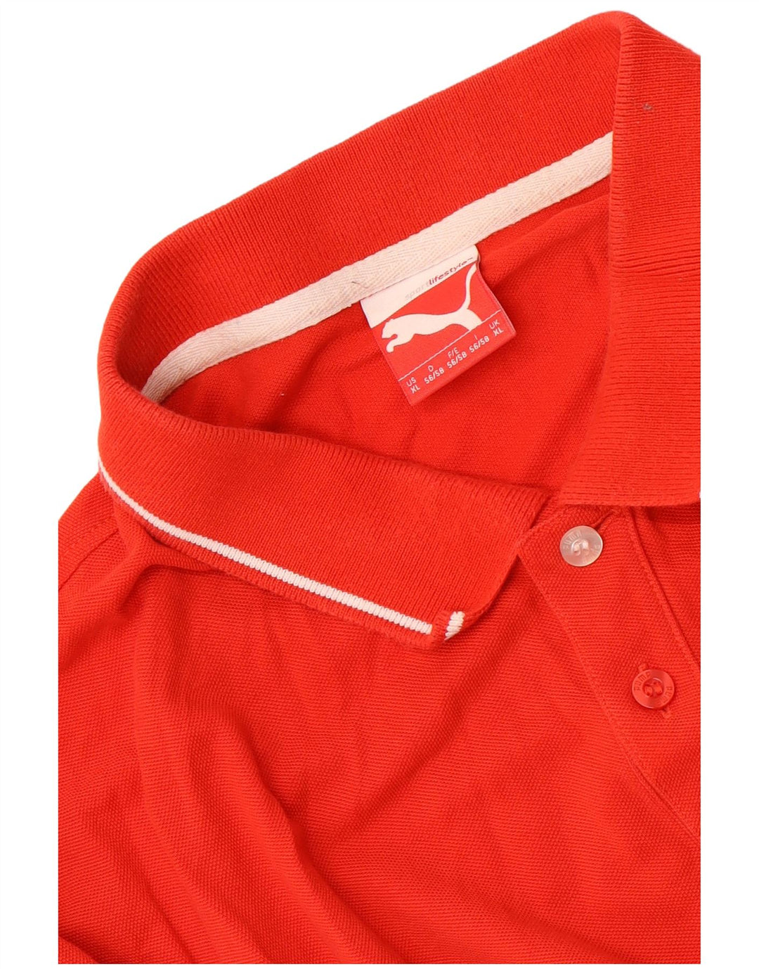Camisa polo masculina Puma XL vermelha