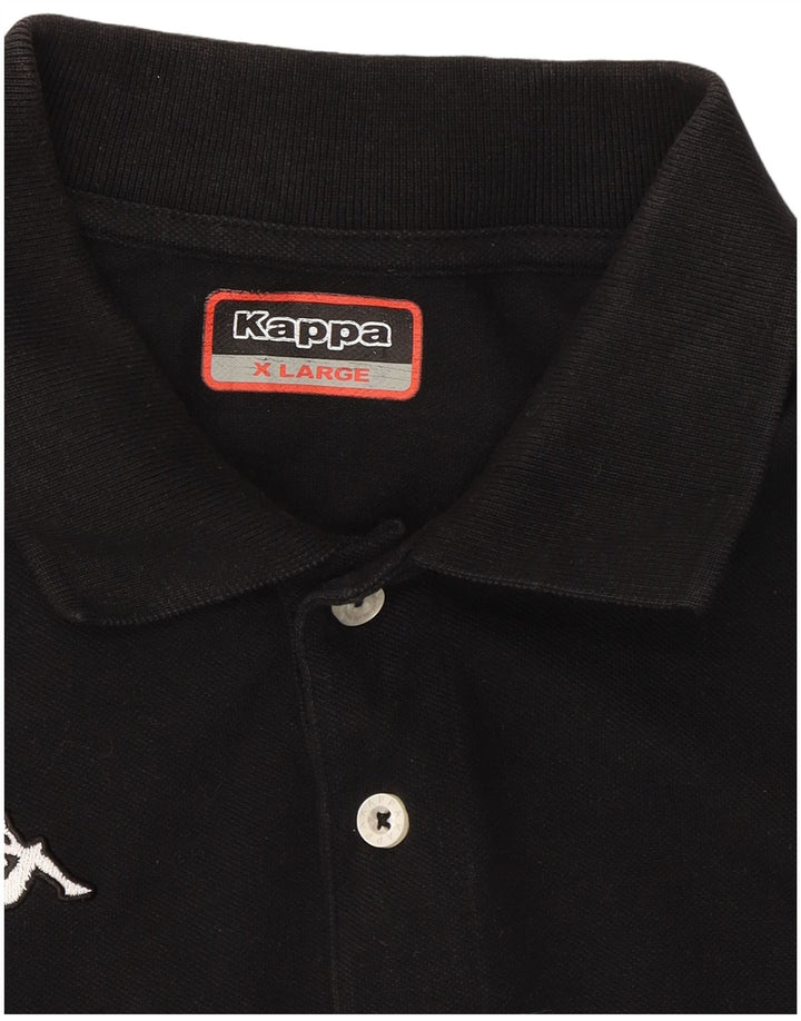 Camisa polo masculina KAPPA XL preta