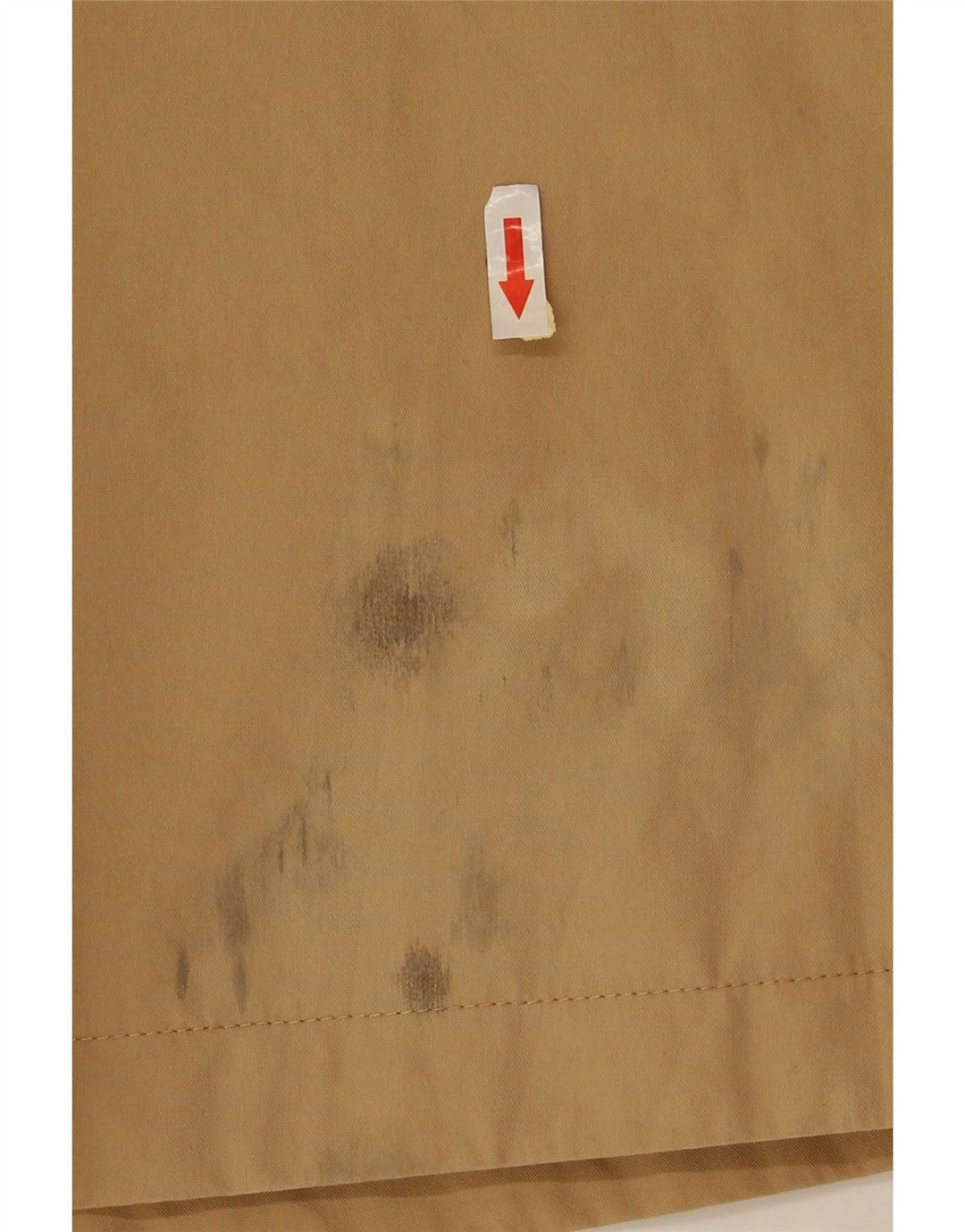 Casaco impermeável feminino White Stuff UK 14 algodão bege médio