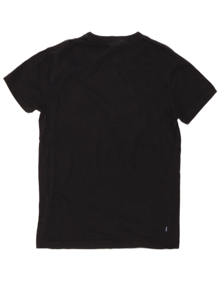 Camiseta masculina Superdry Top pequeno algodão preto