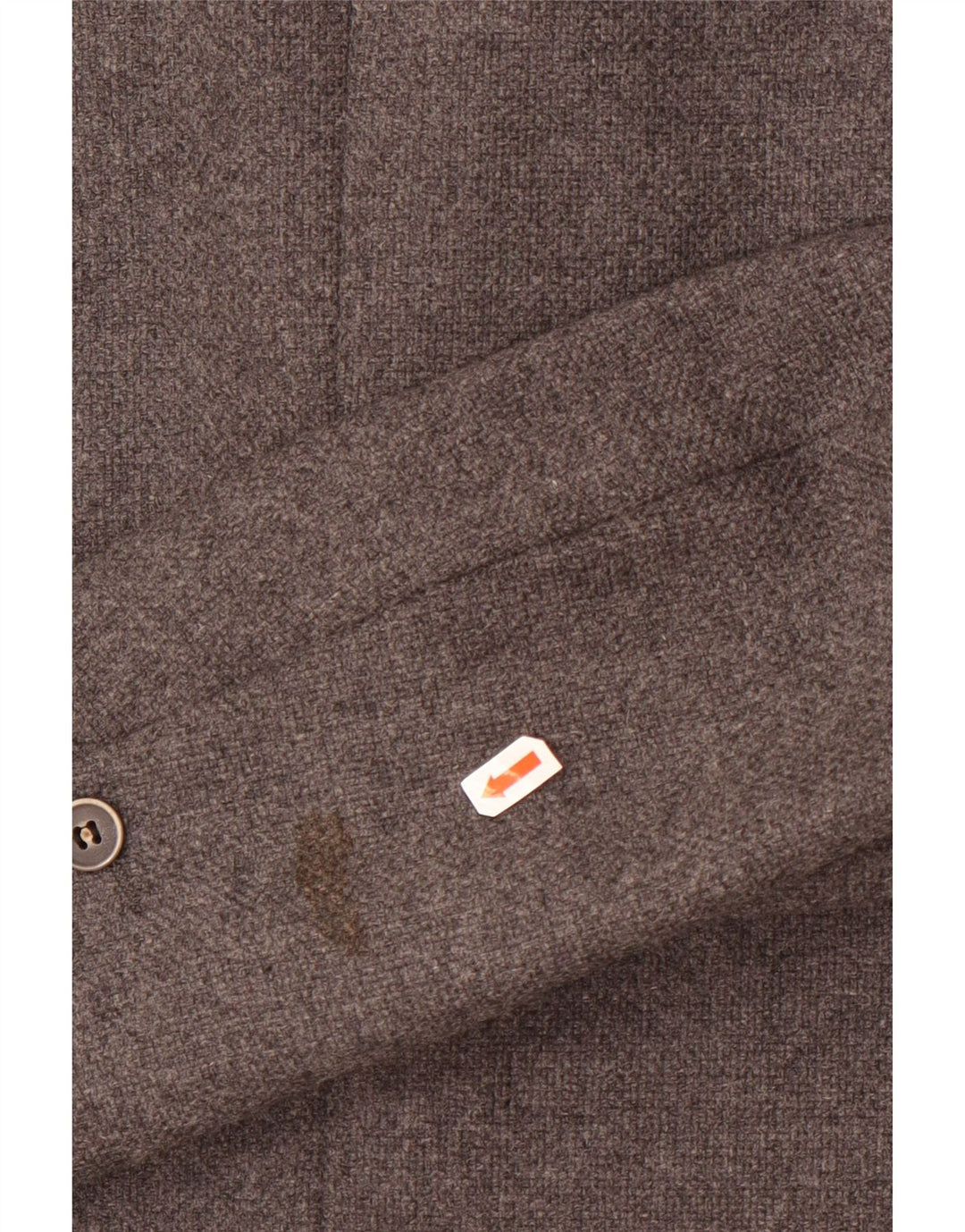 Jaqueta blazer masculina de 3 botões Peter & Sons IT 50 grande lã cinza