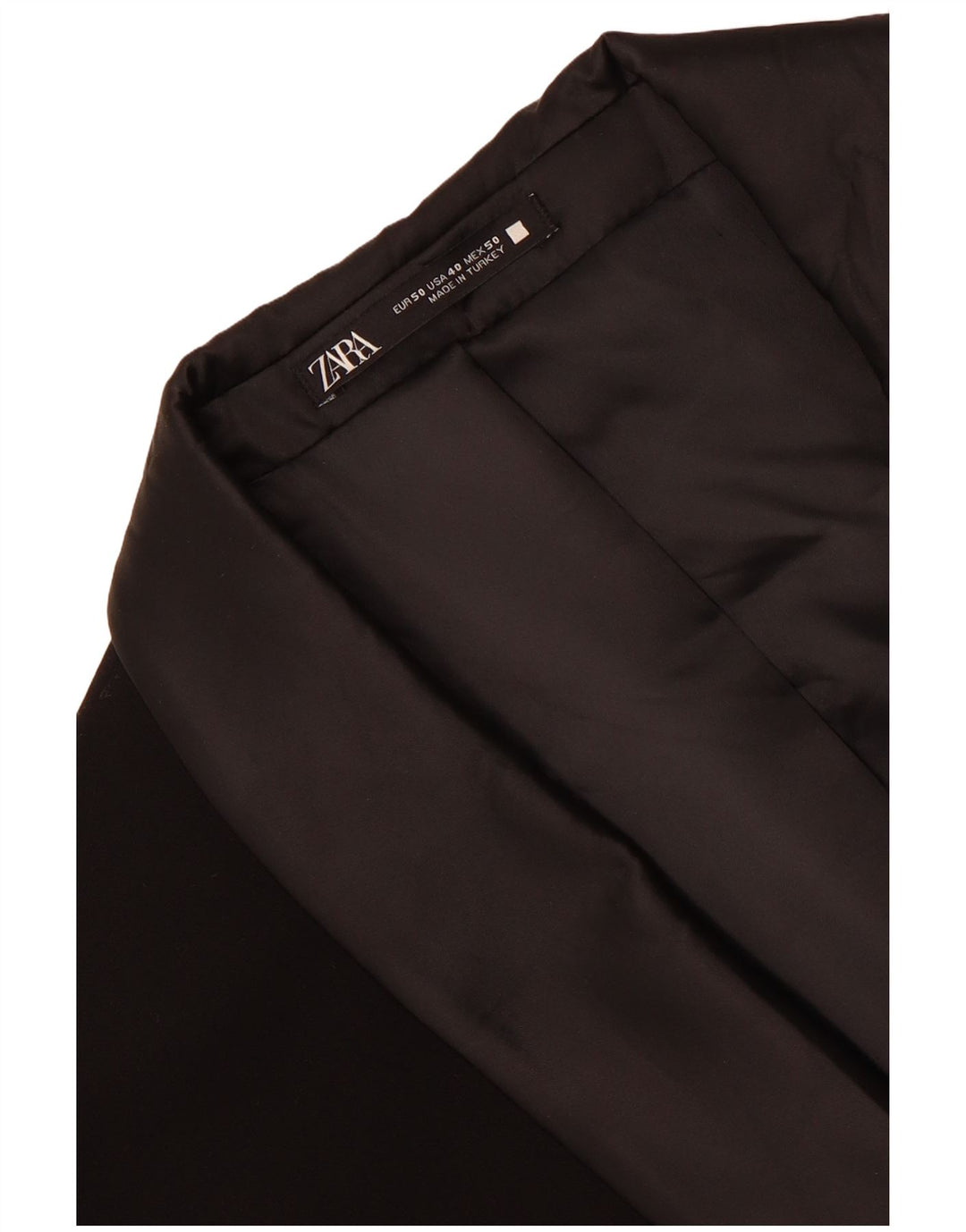 Jaqueta blazer masculina Zara com 1 botão EU 50 médio preto