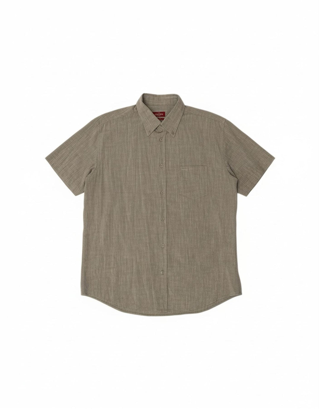 Camisa masculina de manga curta CARRERA Regular Fit XL verde