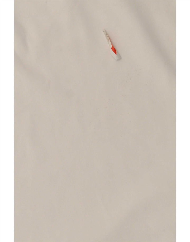 Camisa polo feminina Lacoste tamanho 42 grande poliéster colorblock branco