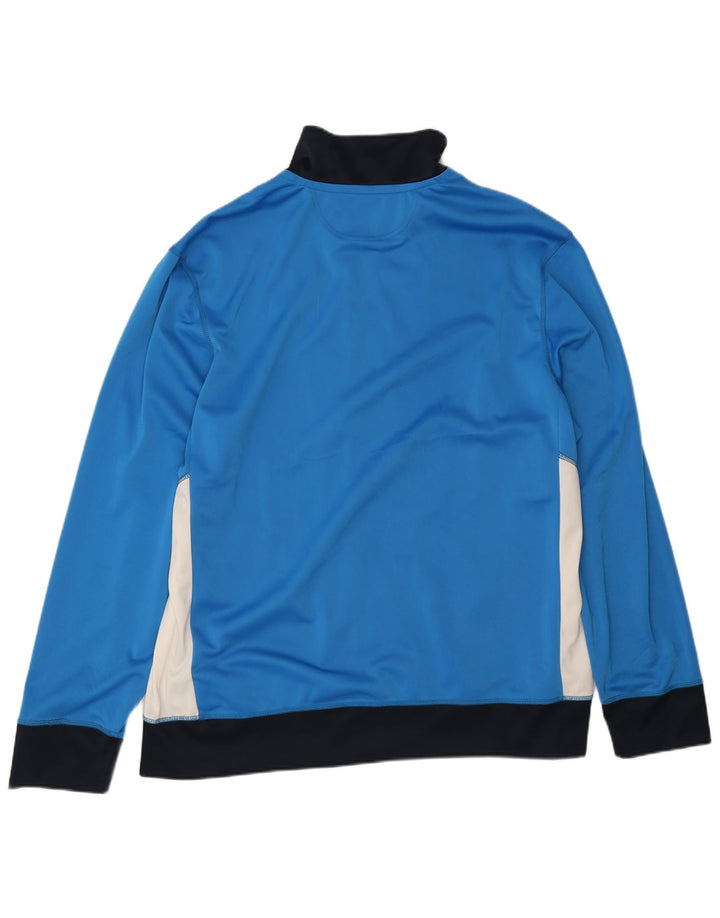 Lotto Mens Treino Top Jacket 3XL Azul Colourblock Poliéster