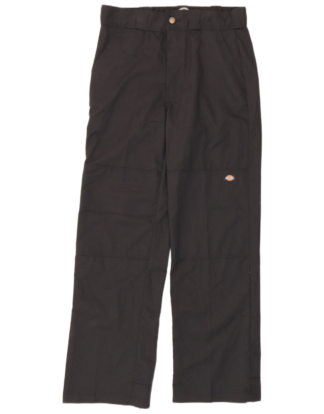 Calças cargo retas masculinas Dickies W30 L32 poliéster preto