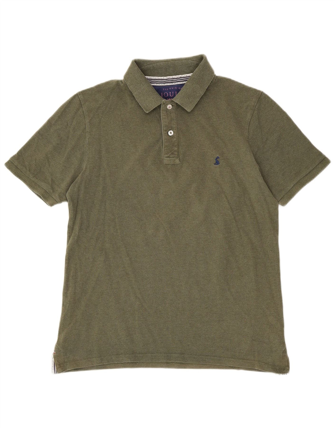 Camisa polo masculina Joules Classic Fit algodão cáqui médio