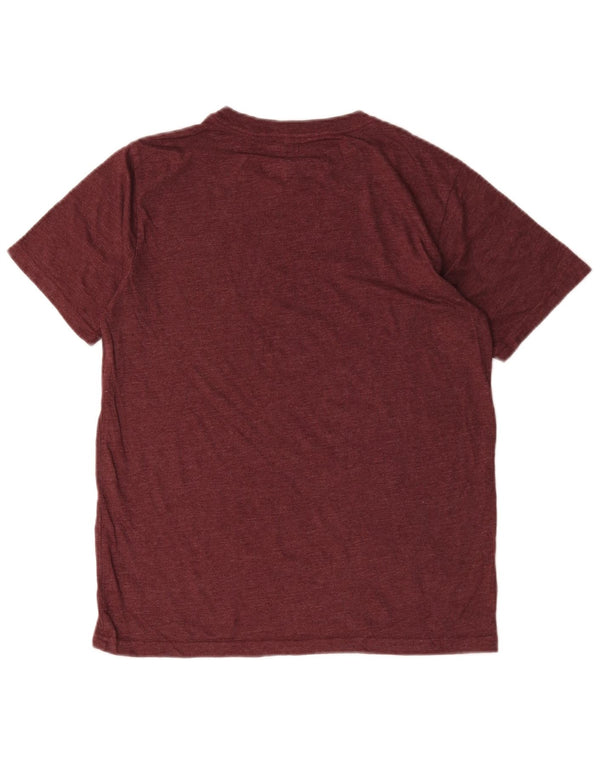 Camiseta Tommy Hilfiger Meninos 15-16 Anos Grande Algodão Borgonha