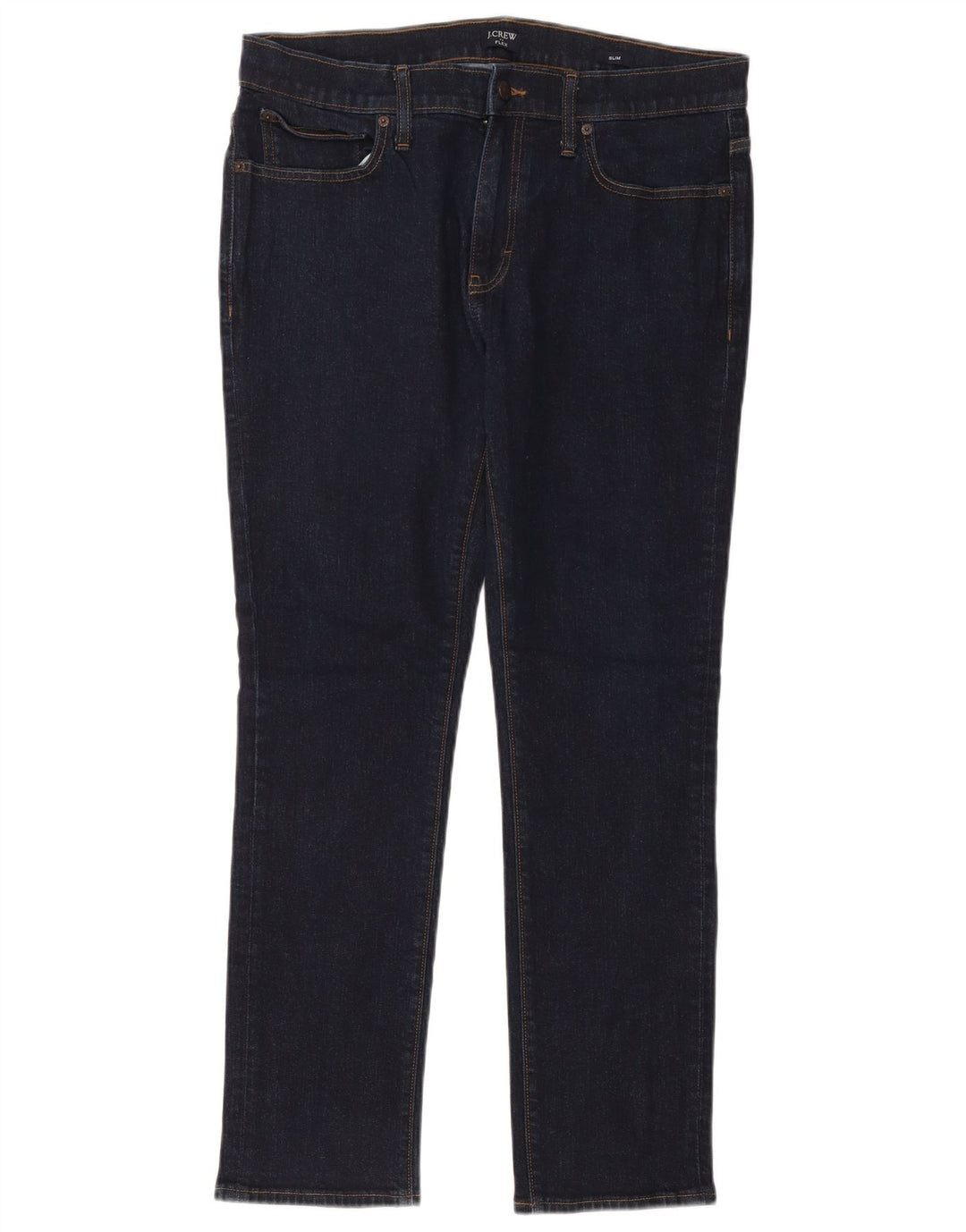J. Crew Jeans Slim Masculino W34 L30 Azul Marinho Algodão