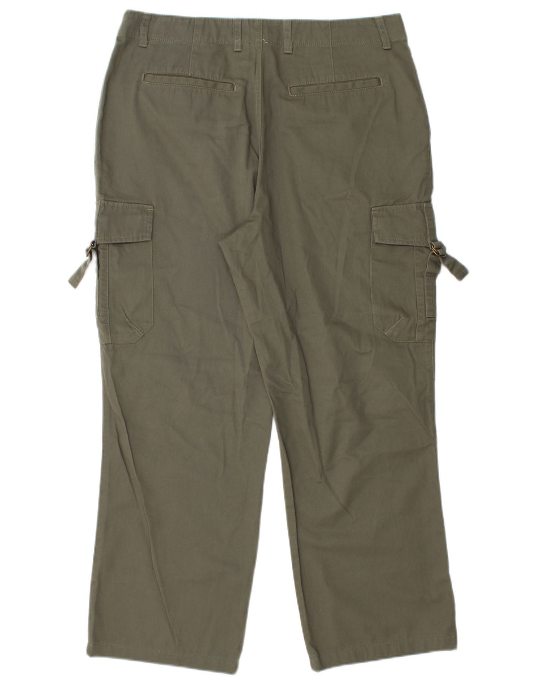 Calças cargo retas masculinas Rainbow W36 L28 algodão cáqui