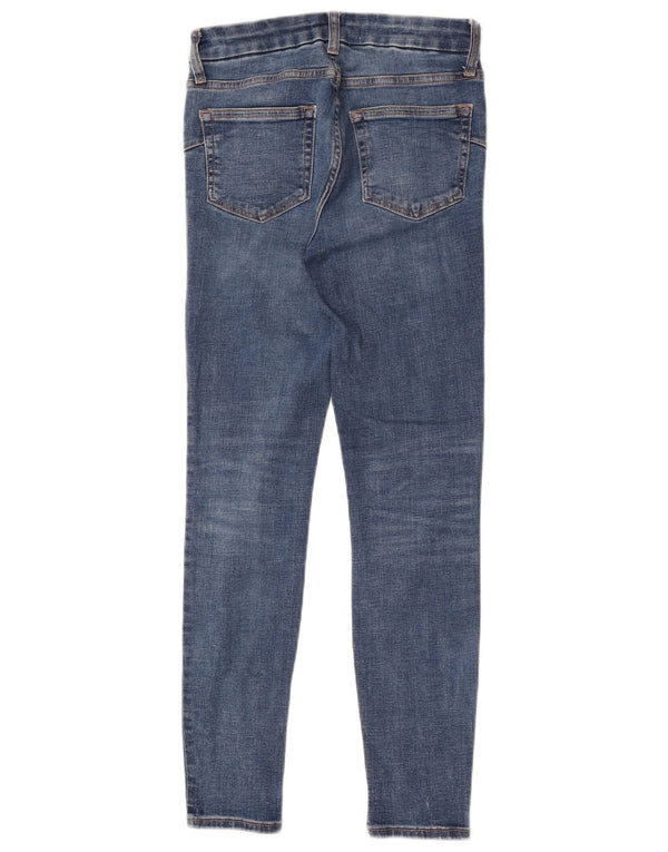 Zara Jeans Skinny Feminino EU 36 XS W26 L28 Azul