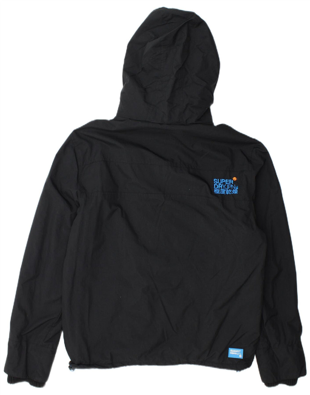 Jaqueta corta-vento feminina Superdry UK 16 grande preta