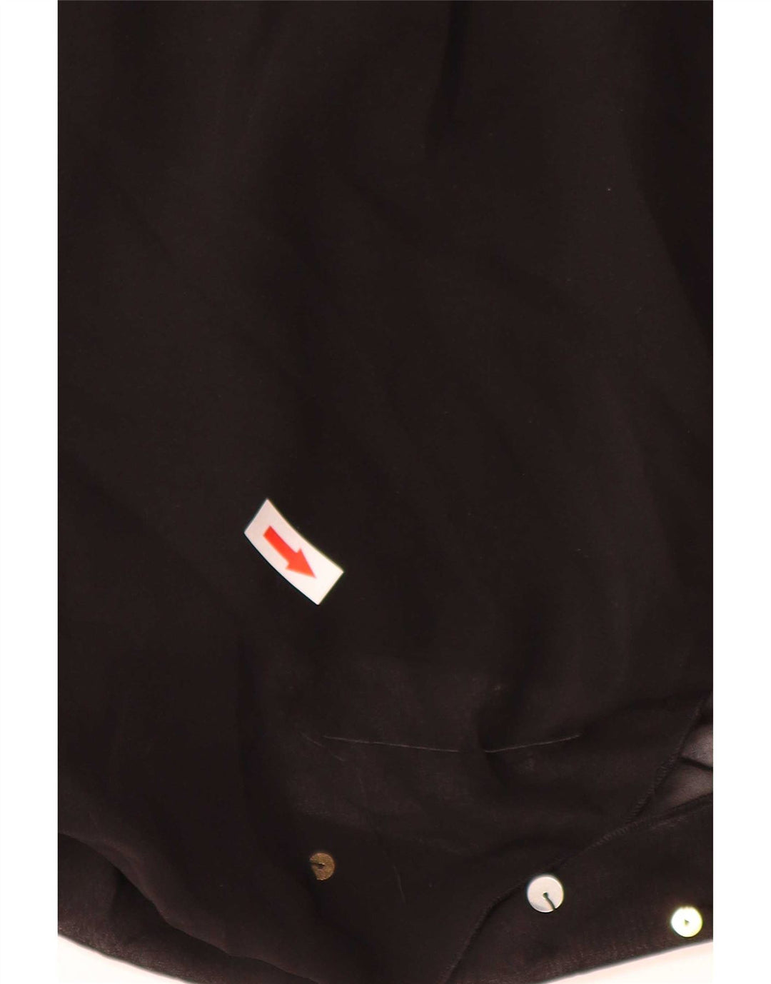 Vestido feminino Lipsy sem alças UK 10 pequeno preto manchado