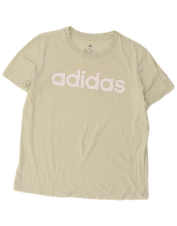 Camiseta Adidas Feminina Graphic UK 16/18 Grande Verde