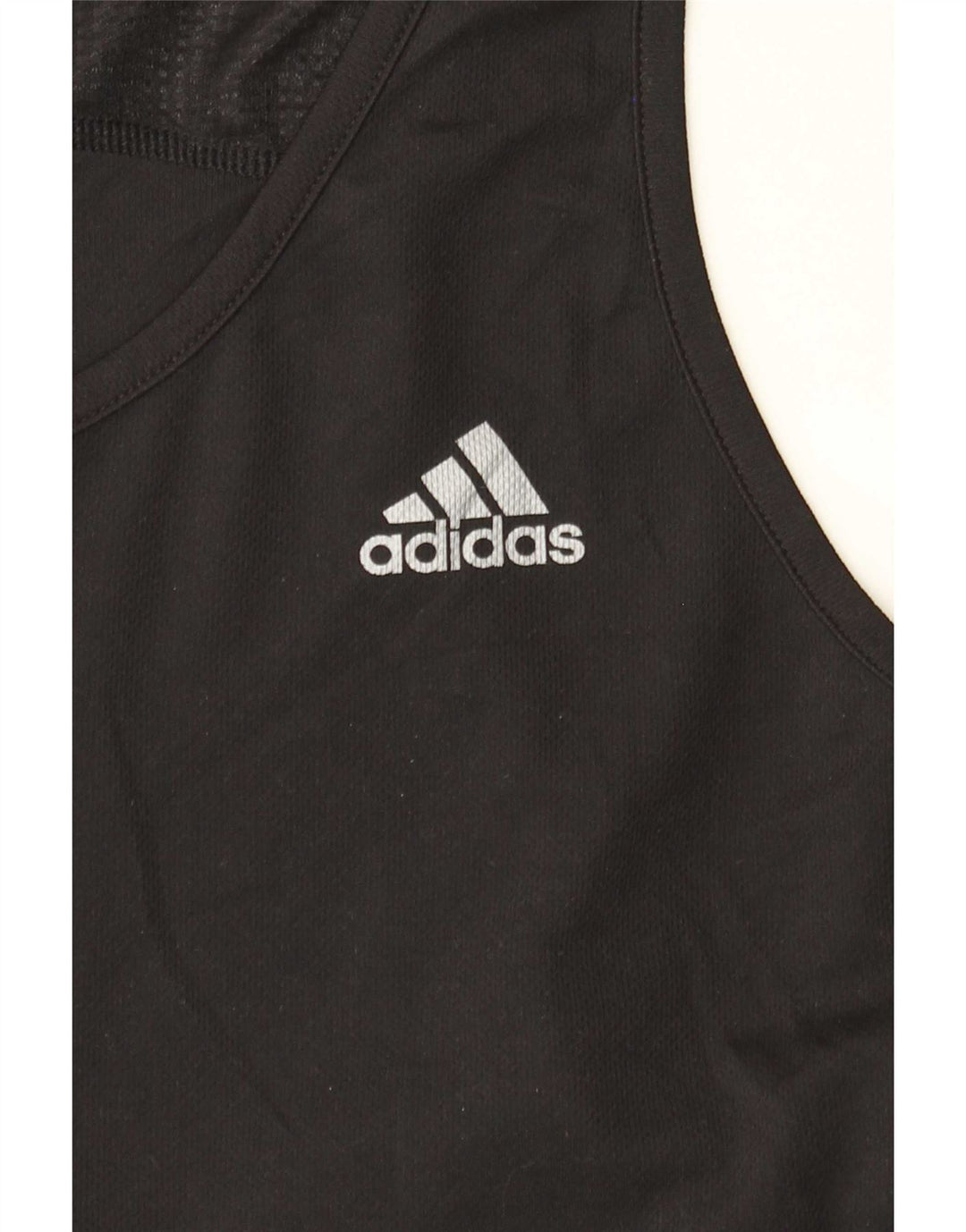 Adidas Mens Colete Top Médio Preto