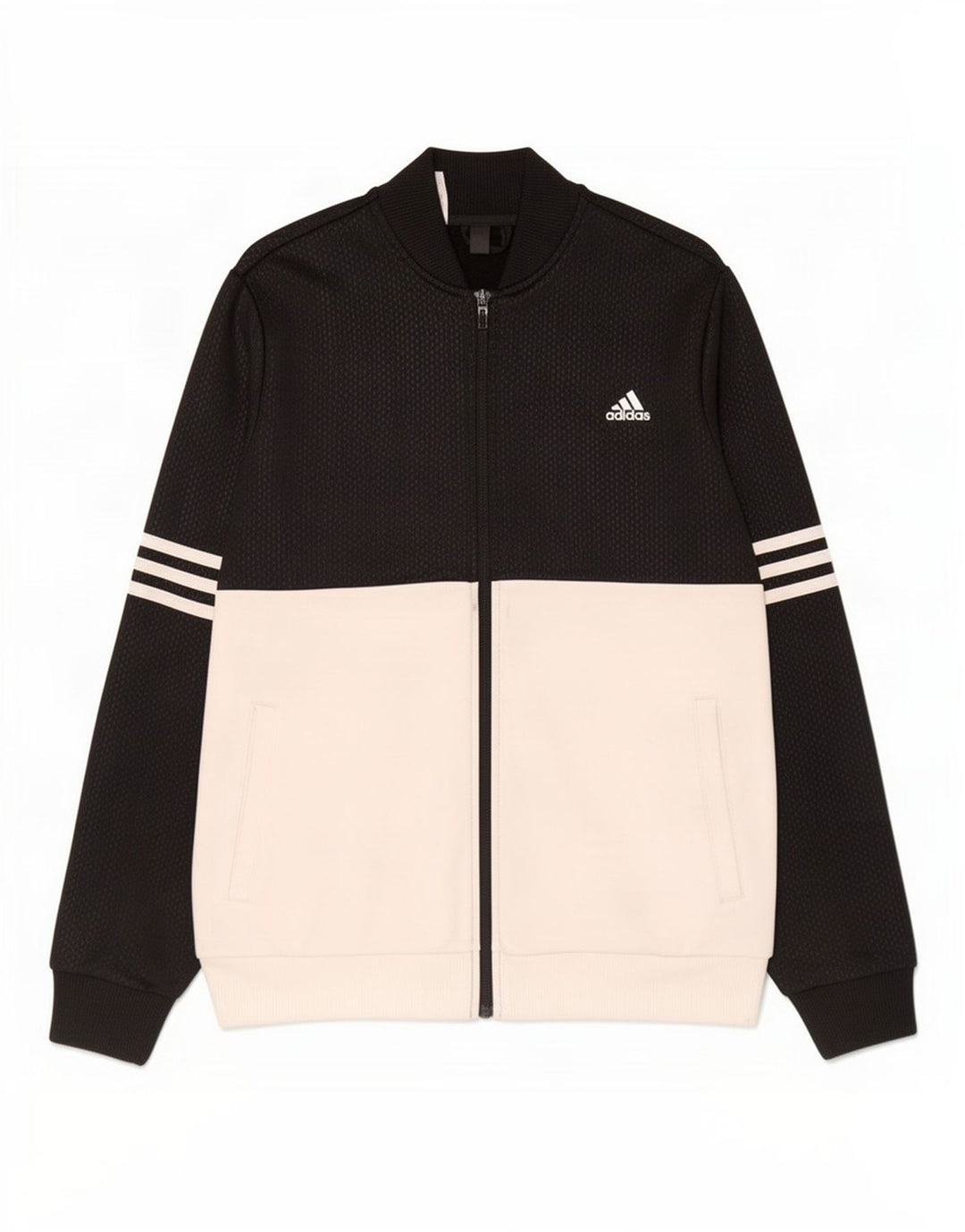 Jaqueta Adidas Meninos Treino Top 13-14 Anos Preto Colorblock Poliéster