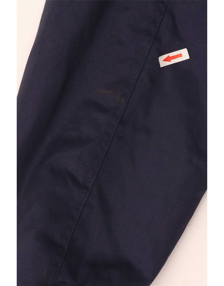 Jaqueta bomber masculina mascote Reino Unido 40 grande algodão colorblock azul marinho
