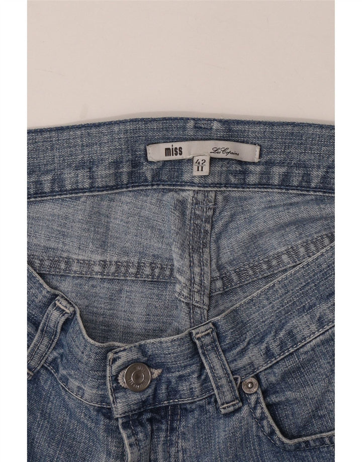 LES COPAINS Jeans feminino Miss Bootcut IT 42 médio W32 L32 algodão azul