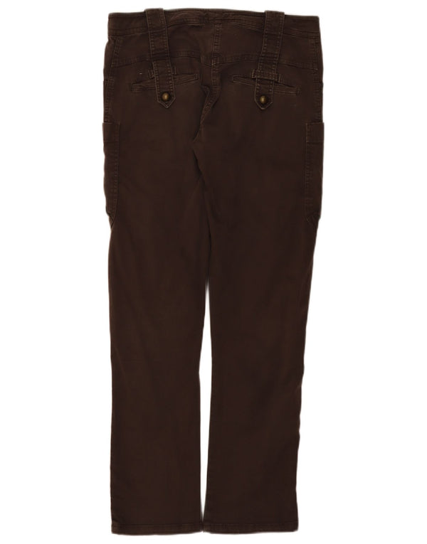 Max&Co. Womens Slim Cargo Trousers UK 8 Small W30 L29 Brown