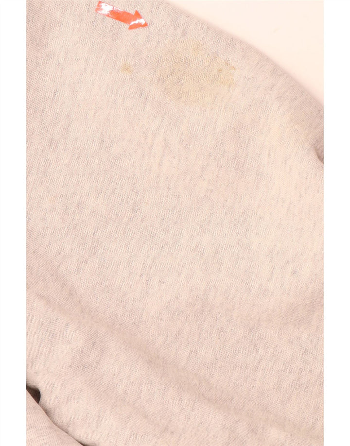 CHAMPION Suéter com capuz gráfico masculino XL algodão cinza