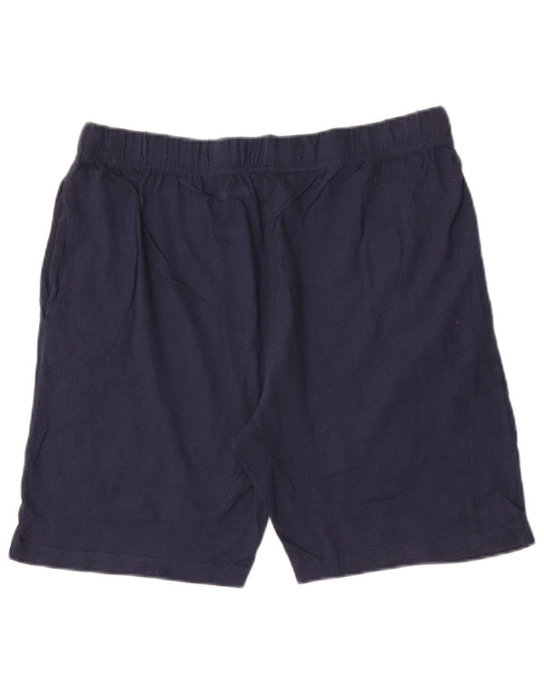 Bench Mens Graphic Sport Shorts Médio Azul Marinho Algodão