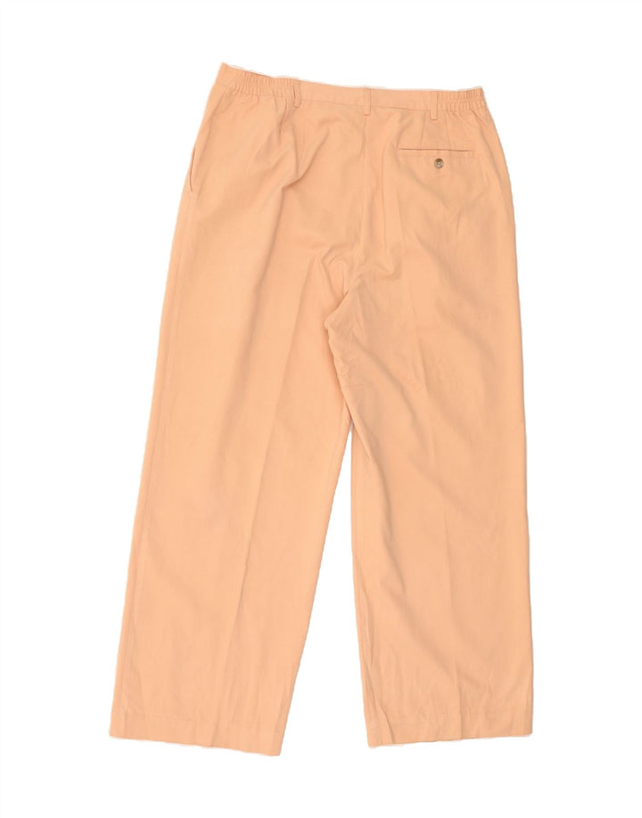 IZOD Womens Pegged Cropped Trousers US 14 XL W34 L26 Pink Vintage Izod and Second-Hand Izod from Messina Hembry 