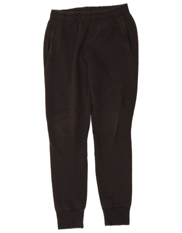 Adidas Mens Treino Calças Joggers Pequeno Algodão Preto